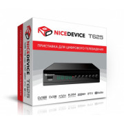 Ресивер эфирный NICEDEVICE T625 DVB-T/T2/C (USB/поддержка Wi-Fi/ IPTV)