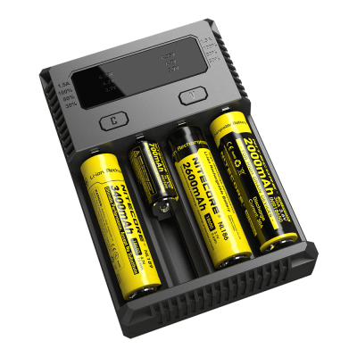 Зарядное устройство NITECORE NEW i4 18650/16340 на 4*АКБ Зарядное устройство NITECORE NEW i4 18650/16340 на 4*АКБ