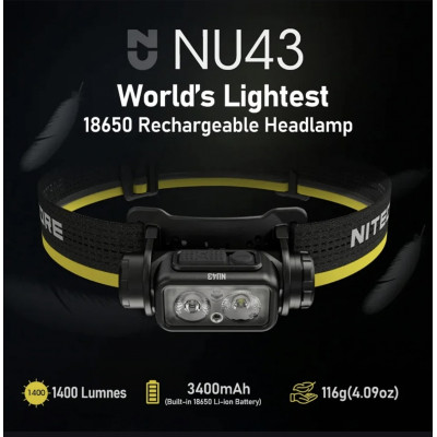 Фонарь Nitecore NU43 Фонарь Nitecore NU43