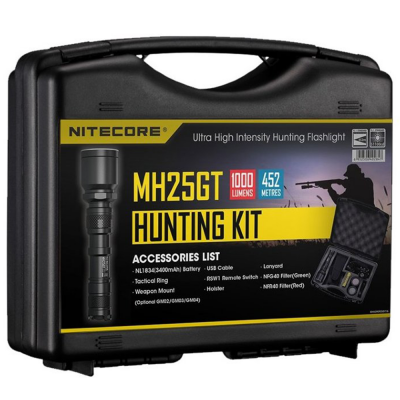 Комплект для охоты Nitecore MH25GT Hunting Kit Комплект для охоты Nitecore MH25GT Hunting Kit