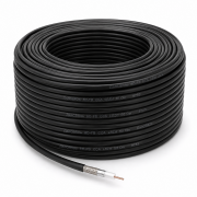 Кабель коаксиальный ДалСВЯЗЬ 5D-FB CU PVC, 50 Ом, Ø7,4 мм, 100 м, чёрный