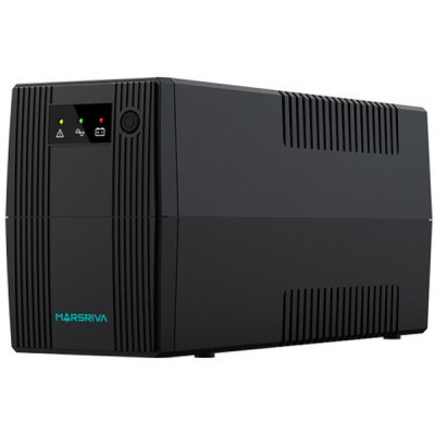 MR-UF850 MARSRIVA Smart Линейно-Интерактивный ИБП, 850ВА/510Вт, LED, 2 АС Выхода, 1*12B/9Ач, без USB MR-UF850 MARSRIVA Smart Линейно-Интерактивный ИБП, 850ВА/510Вт, LED, 2 АС Выхода, 1*12B/9Ач, без USB