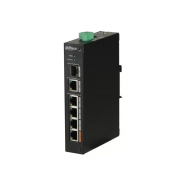 Промышленный PoE-коммутатор Dahua DH-PFS3106-4ET-60, 4 PoE-порта, Gigabit Uplink и SFP