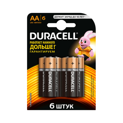 Duracell AA (6шт) Duracell AA (6шт)