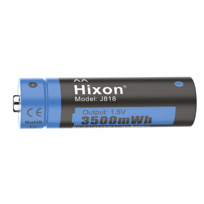 Аккумуляторная батарея Hixon AA Model J818 (3500 mWh, 1.5 V, зарядка 5 V) Аккумуляторная батарея Hixon AA Model J818 (3500 mWh, 1.5 V, зарядка 5 V)