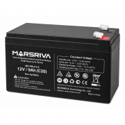 Батарея аккумуляторная 12В/9Ач MARSRIVA MR-PBU12-9 AGM, 12 В, 9 А·ч, F2