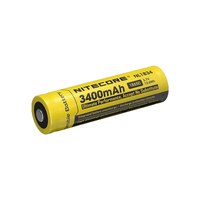Аккумуляторная батарея NITECORE NL1834 18650 3.7v 3400mA Аккумуляторная батарея NITECORE NL1834 18650 3.7v 3400mA