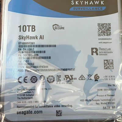 Жесткий диск Seagate Skyhawk 10 ТБ ST10000VE001 Жесткий диск Seagate Skyhawk 10 ТБ ST10000VE001