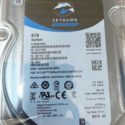 Жесткий диск Seagate Skyhawk 8 ТБ ST8000VX004 Жесткий диск Seagate Skyhawk 8 ТБ ST8000VX004