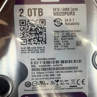 WD23PURZ Жесткий диск Western Digital 2Тб WD23PURZ Жесткий диск Western Digital 2Тб